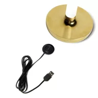   Konstsmide 7827-803 Biarritz LED-es akkus asztali lámpa Arany
