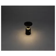   Konstsmide 7833-750 Nantes LED-es akkus asztali lámpa Fekete