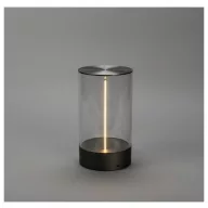   Konstsmide 7848-370 Edison M LED-es akkus asztali lámpa Sötétzöld