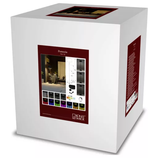 Konstsmide 7824-750 Pomezia Kültéri lámpatest LED LED Fekete