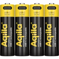 Aqiila AA USB-C® akku Lítiumion 2000 mAh 1.5 V 4 db