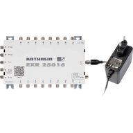   Kathrein EXR 25016 Sat multikapcsoló Bemenetek (multikapcsoló): 5 (4 SAT/1 terresztikus) Résztvevők száma: 16 Készenléti funkció, Quad LNB-re alkalmas