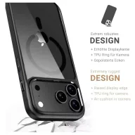 JT Berlin Case Apple iPhone 17 Pro Fekete, Átlátszó 11161