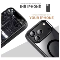   JT Berlin Case Apple iPhone 17 Pro Max Fekete, Átlátszó 11162