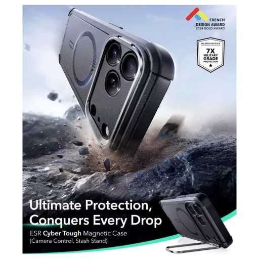 ESR Case Apple iPhone 17 Pro Fekete 1A88100101