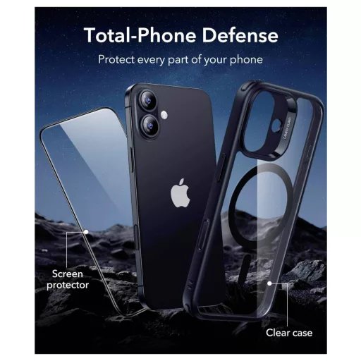 ESR Case Apple iPhone 17 Fekete, Átlátszó 1A88900201