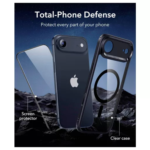 ESR Case Apple iPhone Air Fekete, Átlátszó 1A89000201