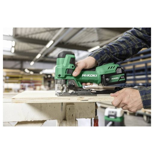 HiKOKI CJ18DB Akkus beszúrú fűrész CJ18DBW2Z akku nélkül, töltő nélkül 18 V Vele szállított akkuk száma 0