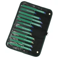   HiKOKI 752049 12 darabos orsófűrészlap-készlet tekercses táskában 1 készlet