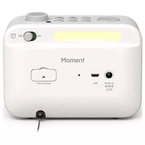 Pure Moment Rádiós ébresztőóra Hangulatfény Gyapjúfehér