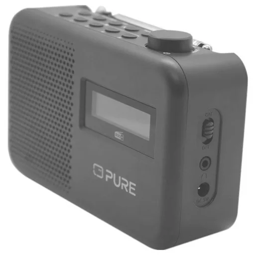 Pure Elan One2 Charcoal EU/UK/AU Táskarádió DAB+, FM Bluetooth®, DAB+ Fekete