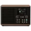 Pure Classic H4 Coffee Black/Walnut EU/UK Asztali rádió DAB+, FM Bluetooth®, AUX Ébresztő funkció Fekete, Fa