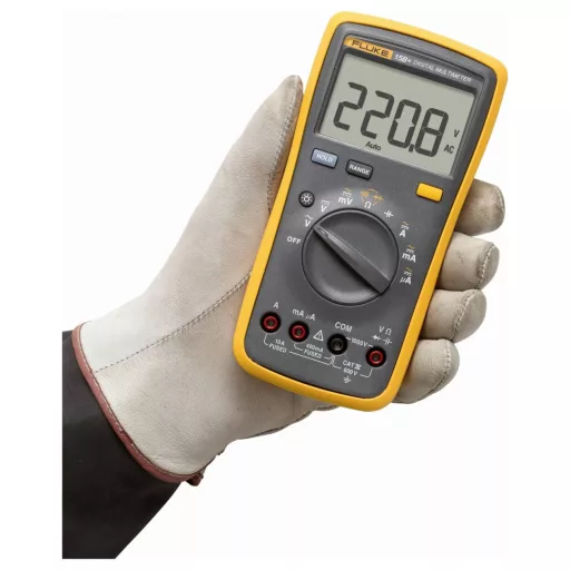 Fluke 15B+/EUR Kézi multiméter digitális CAT III 600 V Kijelző (digitek): 4000