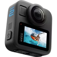   GoPro MAX2 360°-os akciókamera Érintőkijelző, Fröccsenő víz ellen védett, 4K, Bluetooth, Ütésálló, 8K, 360°, Képstabilizálás