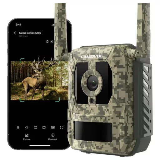 Reolink Talon Pro S130 Vadmegfigyelő kamera 8 Megapixel 4G képátvitel, GPS geotag funkció