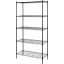 TOOLCRAFT TO-10565271 Teljes raktári polc 160 kg (Sz x Ma x Mé) 900 x 1815 x 400 mm Acél Fekete