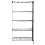   TOOLCRAFT TO-10565271 Teljes raktári polc 160 kg (Sz x Ma x Mé) 900 x 1815 x 400 mm Acél Fekete