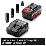   Einhell Professional IMPAXXO 18/450 4510074 Akkus ütvecsavarozó 450 Nm 18 V Vele szállított akkuk száma 1 4 Ah Lítiumion kefe nélkül, akkuval, Töltővel