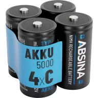 Babyakku Absina NiMH 1.2 V 4500 4 db