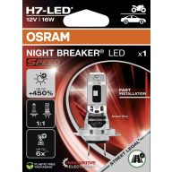   OSRAM 64210DWNBSP-1HB LED-es fényforrás NIGHT BREAKER® LED SPEED H7 16 W 12 V