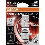   OSRAM 64193DWNBSP-1HB LED-es fényforrás NIGHT BREAKER® LED SPEED H4 12 V