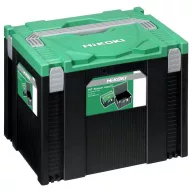   HiKOKI System Case IV 402541 Gép hordtáska Műanyag Fekete, Zöld (H x Sz x Ma) 295 x 315 x 295 mm