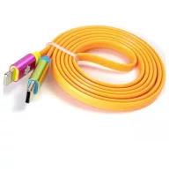   CALLIOPE USB Kabel C > Lightning Adat-/áramkábel Calliope [1x USB-C® dugó - 1x Apple Dock dugó Lightning] 1 m Narancs