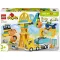 LEGO® DUPLO® 10476 Építési terület építőipari járművekkel – 3 az 1-ben készlet (10476)
