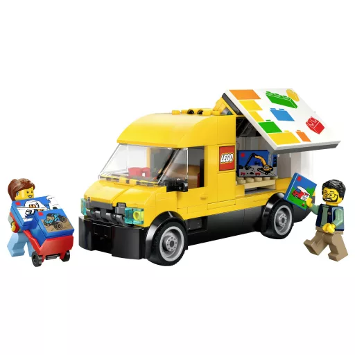 LEGO® CITY 60500 A LEGO szállító furgon (60500)  építőkészlet gyerekeknek