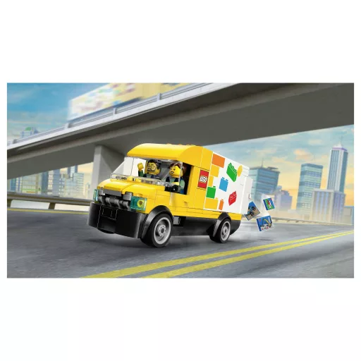 LEGO® CITY 60500 A LEGO szállító furgon (60500)  építőkészlet gyerekeknek