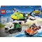 LEGO® CITY 60505 Kombinált készlet repülőgéppel, karbantartó járművel és légpárnás hajóval (60505)