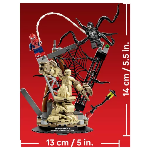 LEGO® MARVEL SUPER HEROES 76334 Nagy összecsapás: Pókember vs. Homokember