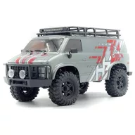   Hobby Plus 1:18 Crawler CR18P EVO-V2 Rock Van grey RTR 1:18 Brushed RC modellautó Crawler 4WD 2,4 GHz