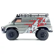   Hobby Plus 1:18 Crawler CR18P EVO-V2 Rock Van grey RTR 1:18 Brushed RC modellautó Crawler 4WD 2,4 GHz