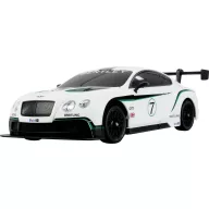   Amewi 1:18 RC modellautó Elektro Drift Bentley GT3 Continental Drift Car Fehér Brushed 4WD RtR 2,4 GHz Akkuval és töltőkábellel, Fényeffekttel