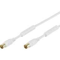 Vivanco Antennák, SAT Csatlakozókábel 10 m Fehér