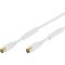 Vivanco Antennák, SAT Csatlakozókábel 10 m Fehér