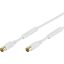 Vivanco Antennák, SAT Csatlakozókábel 10 m Fehér
