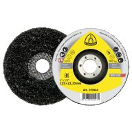   Klingspor 259044 NCD 200 tisztítókorong, 125 x 22,23 mm szilícium-karbid egyenes 125 mm 5 db