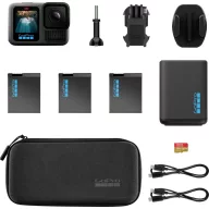  GoPro HERO13 POWER BUNDLE Akciókamera 5.3K, 4K, 2.7K, Full HD, Bluetooth, Kettős kijelző, Érintőkijelző, Porvédett, Vízálló , WLAN, Lassítíott felvétel,