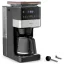 Krups KRUPS - KM 8428 Grind Aroma XL - Kaffee-Vollautomat Kávéfőző Fekete, Ezüst Kapacitás, csésze=18 Darálóval, Kijelző