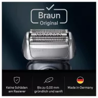 Braun Borotvafej Fekete, Nemesacél 1 db