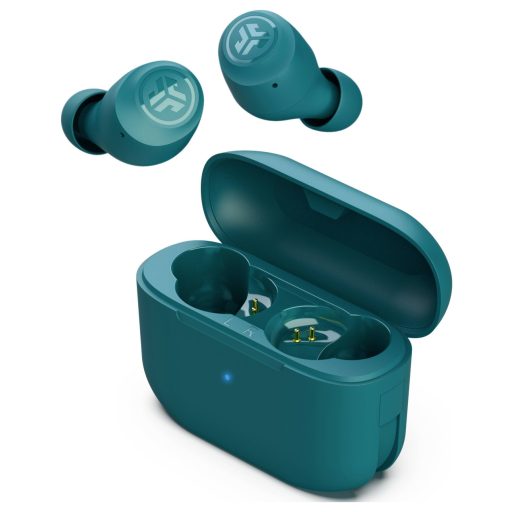 JLab Go Air Pop In Ear fejhallgató Vezeték nélküli, Bluetooth® Türkiz Töltőtok, Hangerő szabályozás, Mikrofon némítás, Izzadásálló HiFi