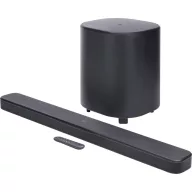   JBL Bar 500 MK2 Soundbar Fekete Bluetooth, Vezeték nélküli mélysugárzóval, Fali rögzítés, WLAN