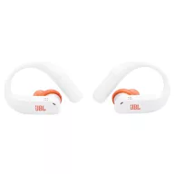   JBL Endurance Peak 4 In Ear fejhallgató Vezeték nélküli, Bluetooth® Fehér Noise Cancelling Töltőtok, Fülkengyel, Izzadásálló, Vízálló, Érintéses vezérlés