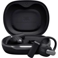   JBL Sense Pro TWS Open Ear fejhallgató Vezeték nélküli, Bluetooth® Fekete Töltőtok, Fülkengyel, Érintéses vezérlés, Vízálló