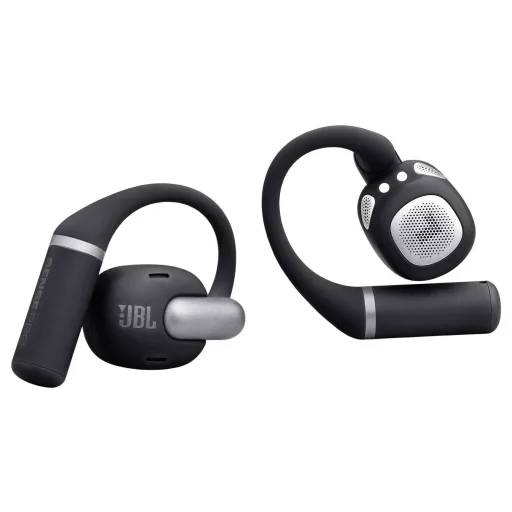 JBL Sense Pro TWS Open Ear fejhallgató Vezeték nélküli, Bluetooth® Fekete Töltőtok, Fülkengyel, Érintéses vezérlés, Vízálló