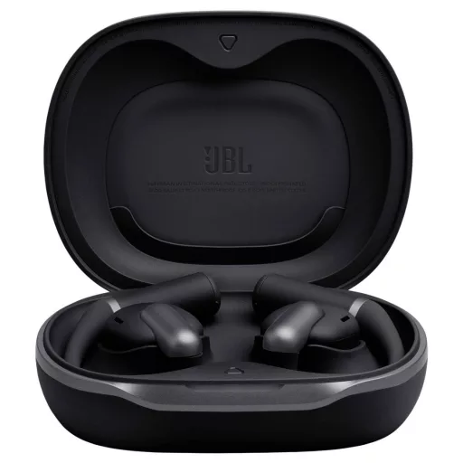 JBL Sense Pro TWS Open Ear fejhallgató Vezeték nélküli, Bluetooth® Fekete Töltőtok, Fülkengyel, Érintéses vezérlés, Vízálló