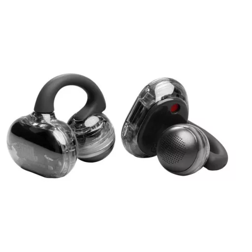 JBL Soundgear Clips TWS Open Ear fejhallgató Bluetooth®, Vezeték nélküli Stereo Fekete Headset, Izzadásálló, Érintéses vezérlés HiFi