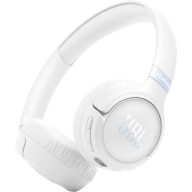   JBL Tune 680 NC Over Ear fejhallgató Vezeték nélküli, Bluetooth®, Vezetékes Stereo Fehér Hangerő szabályozás, Mikrofon némítás HiFi